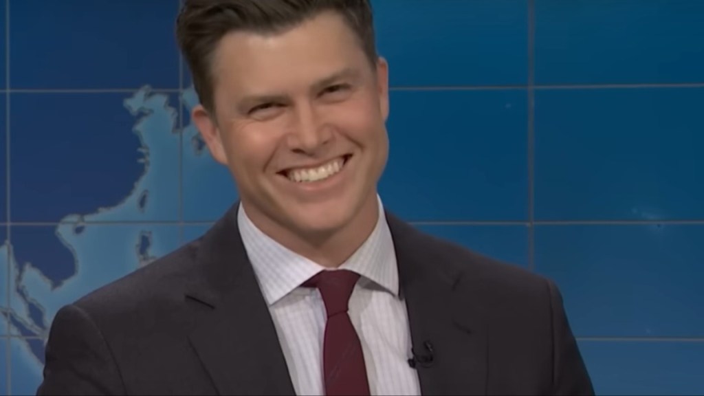 Colin Jost Jokes About Blake Lively & Justin Baldoni Drama on SNL