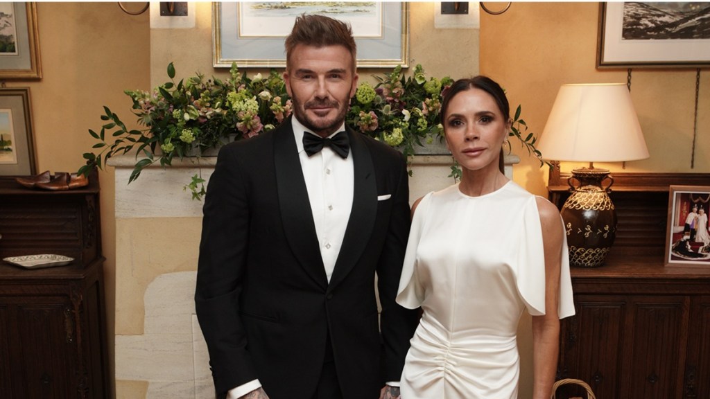 David Beckham Victoria Beckham