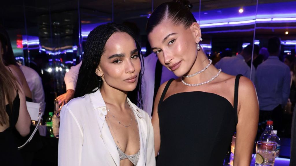 Hailey Bieber Zoe Kravitz