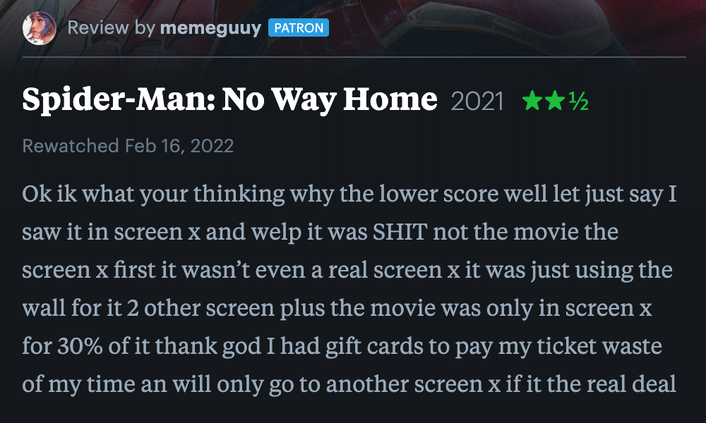 worst movie reviews ever